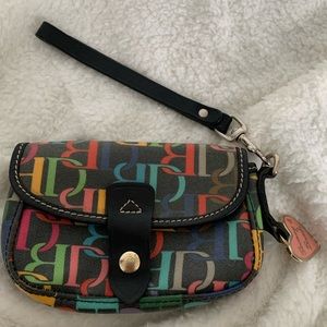 Dooney & Bourke Multicolor Wristlet